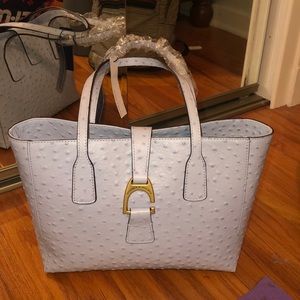 Dooney and Burke Small Shannon Tote Glacier Blue